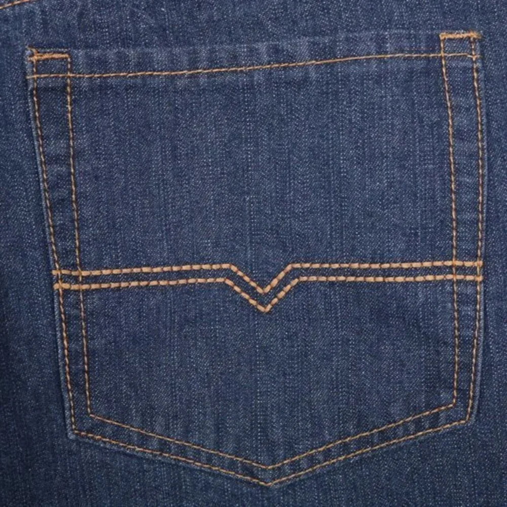 Vintage Genes 1891 Slim Straight Jeans Dark‎ 48 X 32 Actual 45 X 30